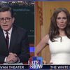 Video: Fake Melania Trump Tells Colbert She's So Happy About Moving To White House